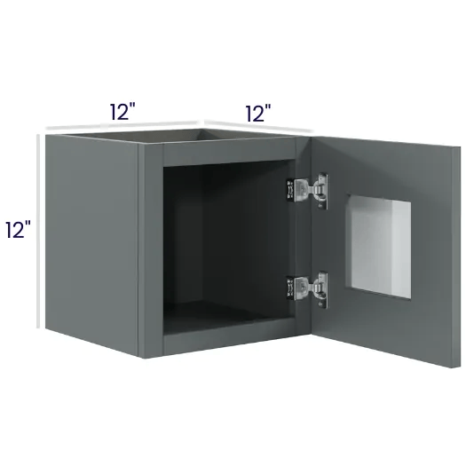 Wall Cabinet Single Glass Door