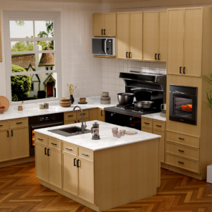 Slim White Oak Cabinets Combo Packs