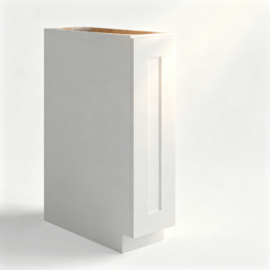 White Shaker Base Tray | 9"W x 34 1/2"H x 24"D
