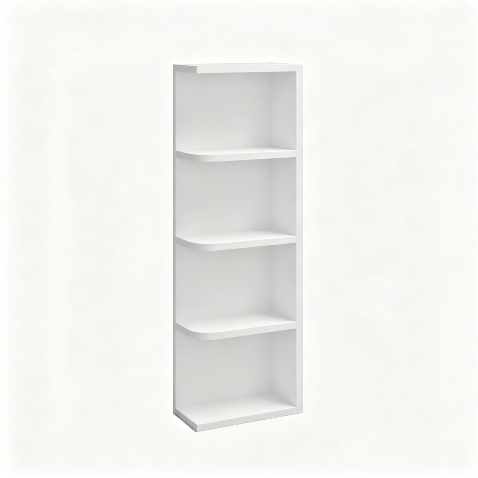 White Shaker Open End Shelf