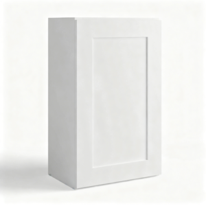 White Shaker Wall Cabinet Single Door