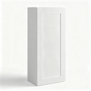 White Shaker Wall Cabinet Single Door